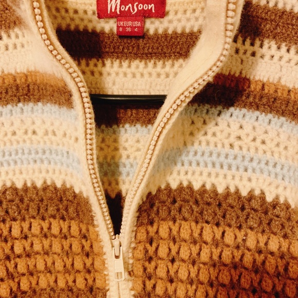 Beautiful crochet knit cardigan - Picture 7 of 8